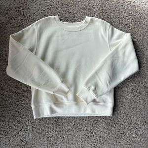 Fabletics Year Round Terry Cropped Sweatshirt